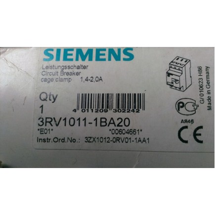 3RV1011-1BA20 - Siemens